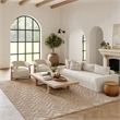 Nourison Versatile 6' x 9' Fabric Indoor/Outdoor Rug in Natural Beige