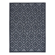 Nourison Versatile 6' x 9' Indoor/Outdoor Rug in Navy Blue