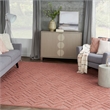 Nourison Versatile 7' x 10' Indoor/Outdoor Rug in Coral/Orange