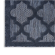 Nourison Easy Care 8' x 10' Navy Blue Indoor/Outdoor Rug