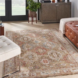 Nourison Petra 3'11&quot x 5'11&quot Green Indoor Rug
