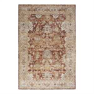 Nourison Petra 7'10&quot x 10'4&quot Rust Indoor Rug