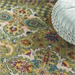 Nourison Allur 4' x 6' Sage Ivory Fabric Bohemian Area Rug (4' x 6')