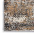 Nourison Ludlow 4' x 6' Fabric Gray/Multi Modern Indoor Rug