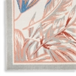 Nourison Pompeii Contemporary Polypropylene Polyester Area Rug in Multi-Color