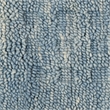 Nourison Perris Rectangle Contemporary Wool Area Rug in Denim