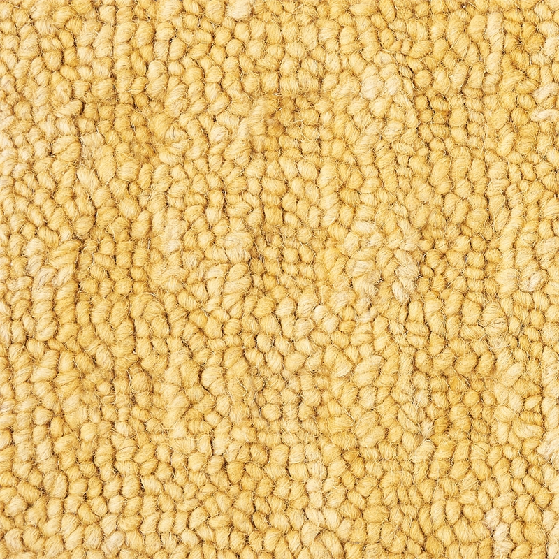 Nourison Perris Runner Shape Contemporary Wool Area Rug in Gold