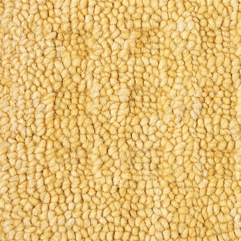 Nourison Perris Rectangle Contemporary Wool Area Rug in Gold