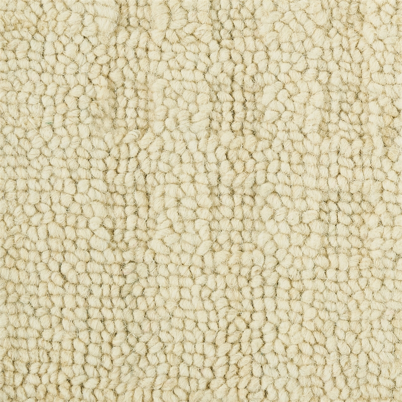 Nourison Perris Runner Shape Contemporary Wool Area Rug in Ivory