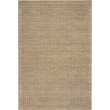 Nourison Perris Rectangle Contemporary Wool Area Rug in Latte