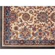 Nourison Reseda Runner Traditional Polyester Area Rug in Cream