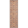 Nourison Reseda Runner Traditional Polyester Area Rug in Natural