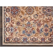 Nourison Reseda Runner Traditional Polyester Area Rug in Natural