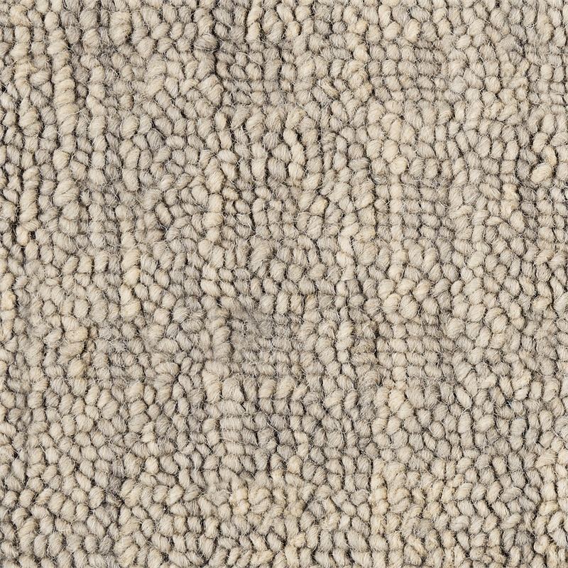 Nourison Perris Rectangle Contemporary Wool Area Rug in Latte