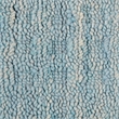 Nourison Perris Runner Shape Contemporary Wool Area Rug in Sky Blue