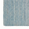 Nourison Perris Rectangle Contemporary Wool Area Rug in Sky Blue