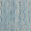 Nourison Perris Rectangle Contemporary Wool Area Rug in Sky Blue
