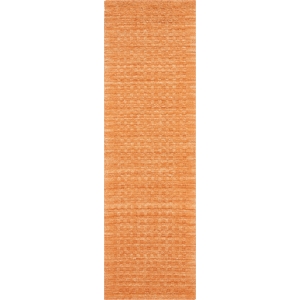 Nourison Perris Runner Shape Contemporary Wool Area Rug in Sunset