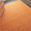 Nourison Perris Rectangle Contemporary Wool Area Rug in Sunset