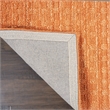 Nourison Perris Rectangle Contemporary Wool Area Rug in Sunset
