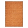 Nourison Perris Rectangle Contemporary Wool Area Rug in Sunset