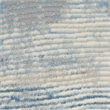 Nourison Solace Rectangle Polypropylene Polyester Area Rug in Ivory/Gray/Blue