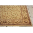 Nourison Somerset Rectangle Traditional Polyester Acrylic Area Rug in Ivory