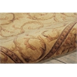 Nourison Somerset Rectangle Traditional Polyester Acrylic Area Rug in Ivory