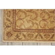Nourison Somerset Runner Traditional Polyester Acrylic Area Rug in Ivory