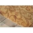 Nourison Somerset Runner Traditional Polyester Acrylic Area Rug in Ivory