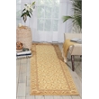 Nourison Somerset Runner Traditional Polyester Acrylic Area Rug in Ivory
