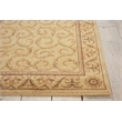 Nourison Somerset Runner Traditional Polyester Acrylic Area Rug in Ivory