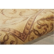 Nourison Somerset Rectangle Traditional Polyester Acrylic Area Rug in Ivory