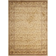 Nourison Somerset Rectangle Traditional Polyester Acrylic Area Rug in Ivory
