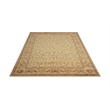 Nourison Somerset Rectangle Traditional Polyester Acrylic Area Rug in Ivory