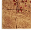 Nourison Somerset 6' Runner Brown Fabric Rustic Area Rug (6' Runner)