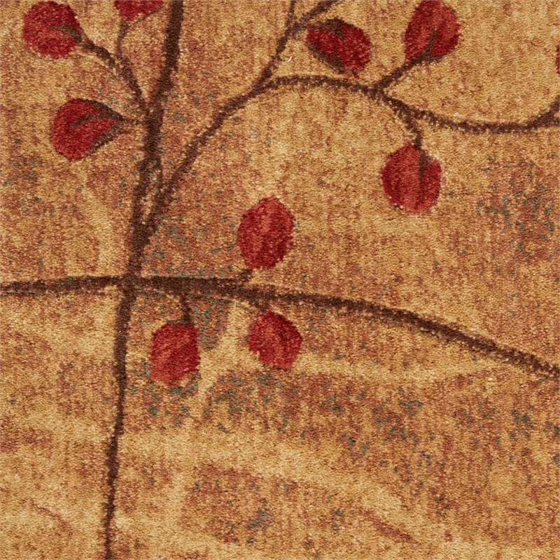 Nourison Somerset 7' x 10' Brown Fabric Rustic Area Rug (7' x 10')