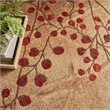 Nourison Somerset 7' x 10' Brown Fabric Rustic Area Rug (7' x 10')