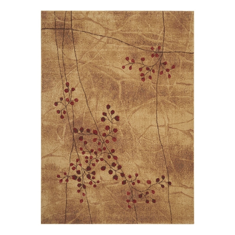 Nourison Somerset 7' x 10' Brown Fabric Rustic Area Rug (7' x 10')