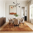 Nourison Somerset 8' x 11' Brown Fabric Rustic Area Rug (8' x 11')