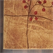 Nourison Somerset 8' x 11' Brown Fabric Rustic Area Rug (8' x 11')