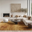 Nourison Somerset 8' x 11' Brown Fabric Rustic Area Rug (8' x 11')