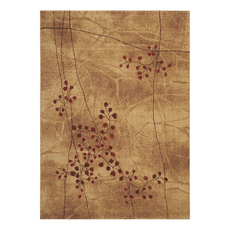 Nourison Somerset 8' x 11' Brown Fabric Rustic Area Rug (8' x 11')