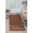 Nourison Somerset 6' Runner Multicolor Fabric Rustic Area Rug (6' Runner)