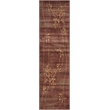 Nourison Somerset 6' Runner Multicolor Fabric Rustic Area Rug (6' Runner)