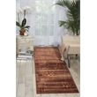 Nourison Somerset 8' Runner Multicolor Fabric Rustic Area Rug (8' Runner)