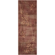 Nourison Somerset 8' Runner Multicolor Fabric Rustic Area Rug (8' Runner)