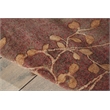 Nourison Somerset 8' Runner Multicolor Fabric Rustic Area Rug (8' Runner)