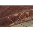 Nourison Somerset 6' x Round Multicolor Fabric Rustic Area Rug (6' Round)