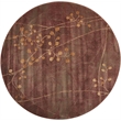 Nourison Somerset 6' x Round Multicolor Fabric Rustic Area Rug (6' Round)